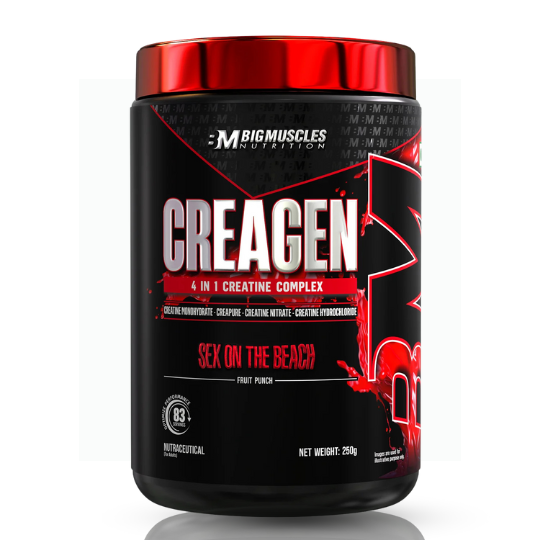 Bigmuscles Nutrition Creagen Creatine Monohydrate 83 Servings Sex On The Beach Flavor 4713