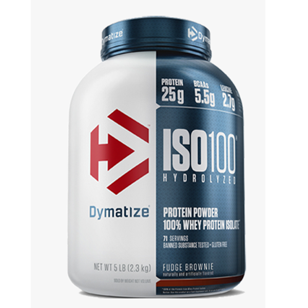 Dymatize Nutrition ISO 100 Whey Protein Isolate Powder - 2.3 kg (Gourm –  The Muscle Kart.com