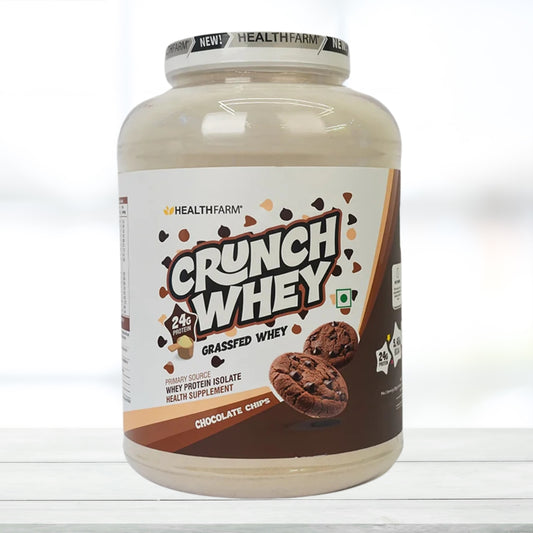 Healthfarm Crunch Whey | Grassfed Whey Protein 2kg