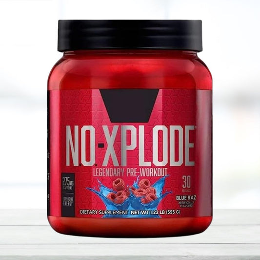 BSN N.O. XPLODE Blue Raaz Flavor 30 Servings