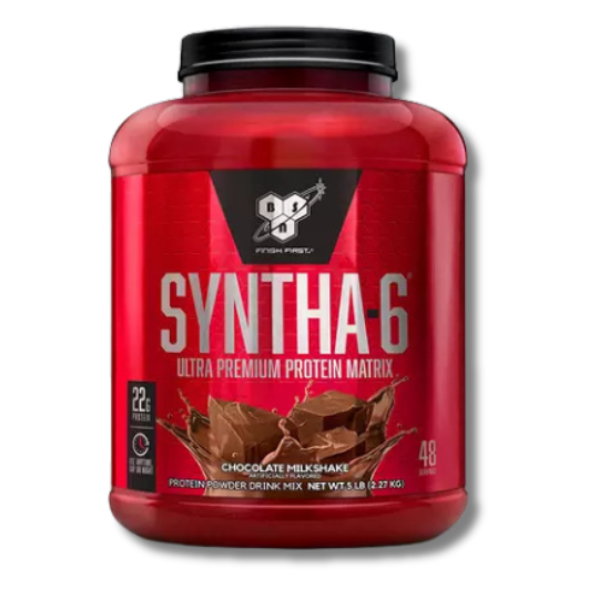 BSN Syntha-6, from Glanbia 5 lbs Milk Chocolate Flavor - The Muscle Kart.com