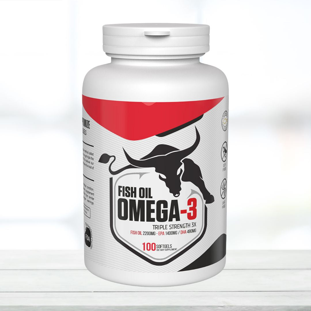 BULLPHARM Omega-3 | 2000 Mg | 100 Softgels