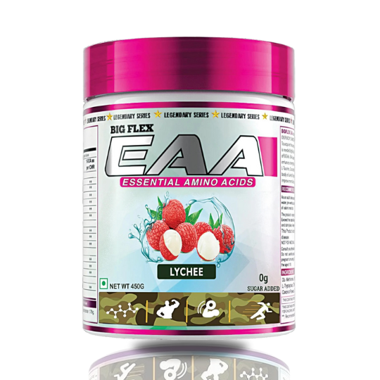 BigFlex EAA Essential Amino Acid 30 Servings Lychee Flavor
