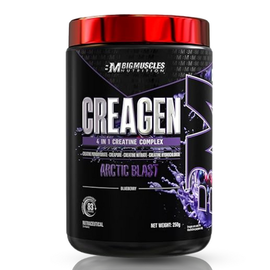 Bigmuscles Nutrition Creagen Creatine Monohydrate 83 Servings Arctic Blast Flavor