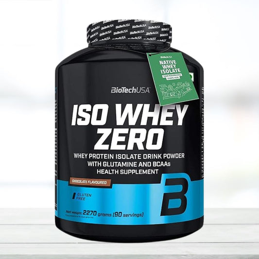 Biotech USA ISO Whey Zero 5 lbs Chocolate With Scratch & Verify