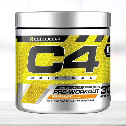 Cellucor C4 Pre-Workout Explosive Energy 60 Serving Orange Brust Flavor