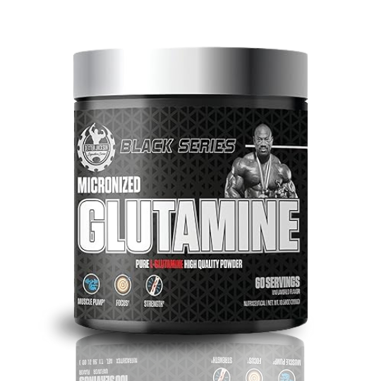 Dexter Jackson Black Series Micronized Glutamine - 60 Servings, 300gm