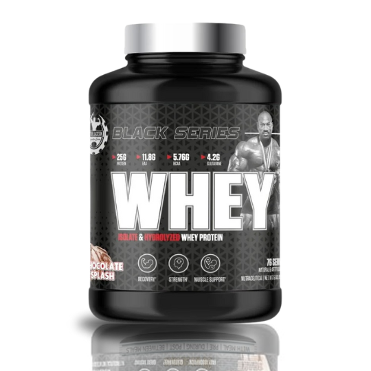 Dexter Jackson Black Series Whey 5 Lbs 76 Servings Chocolate Splash Flavor