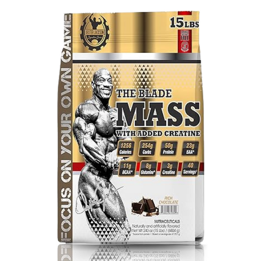 Dexter Jackson The Mass Blade Gainer 6.8kg 15lbs Chocolate Flavor