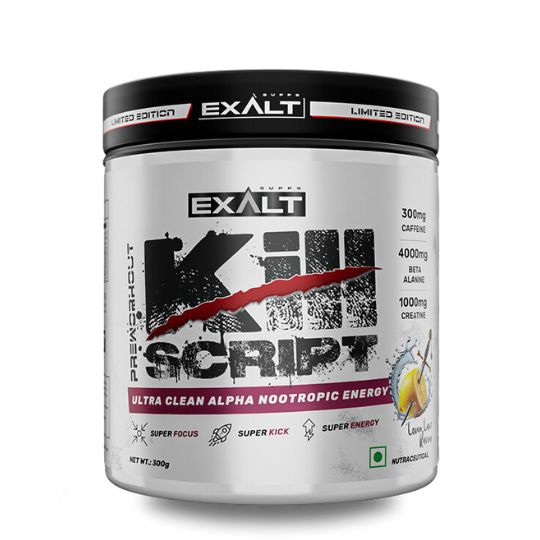 Exalt Supps The Kill Script Pre Workout 30 Servings Orange Flavor