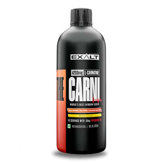 Exalt The Carni Burn 4200mg with 10mg Yohimbine 45 Servings Mango Flavor