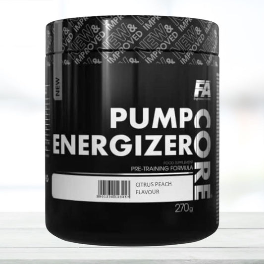 FA Core Pump Energizer Citrus Peach Flavor Imported By Aleo World