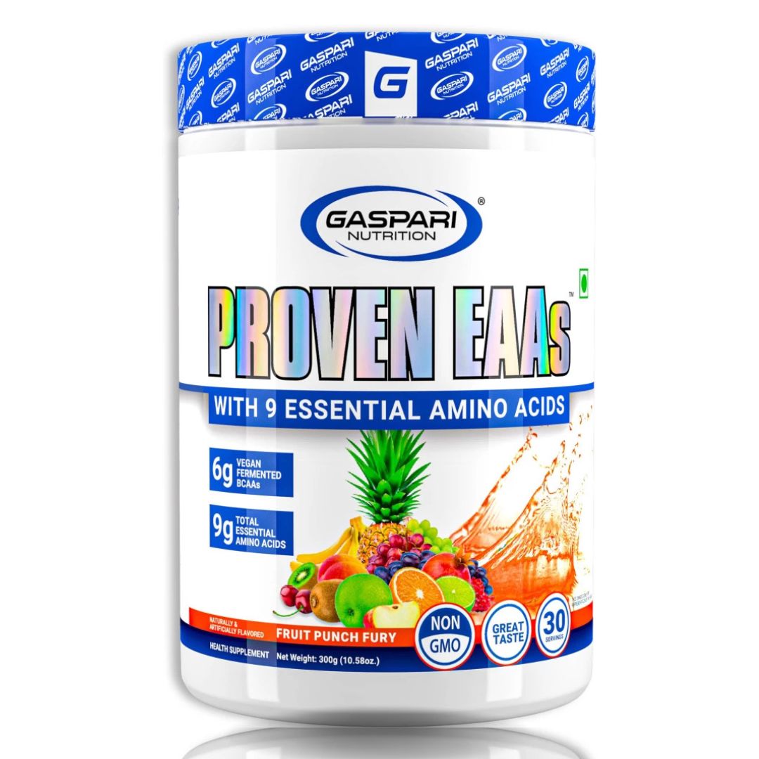 Gaspari Nutrition Proven EAAs 30 Servings Fruit Punch Flavor