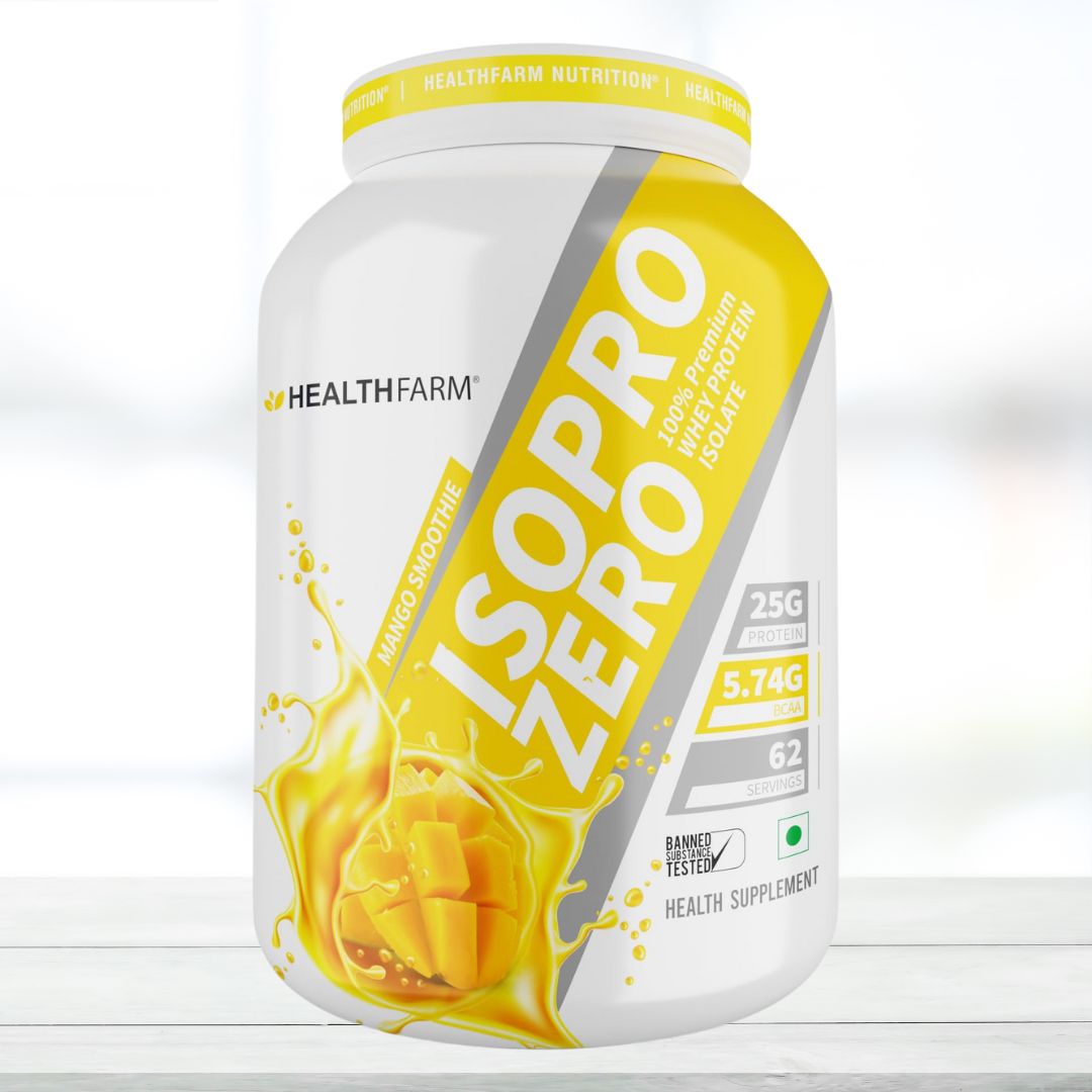 HEALTHFARM ISO PRO ZERO  100% Isolate Whey MANGO Flavor