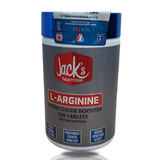 JACKS NUTRITION L-Arginine 2500mg 100 Tablets