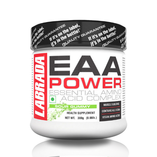 Labrada EAA Power Essential Amino Acid Complex 300g 30 Servings  Sour Gummy Flavor