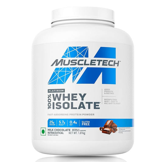 MuscleTech Whey Isolate 2kg 57 Servings Chocolate Flavor