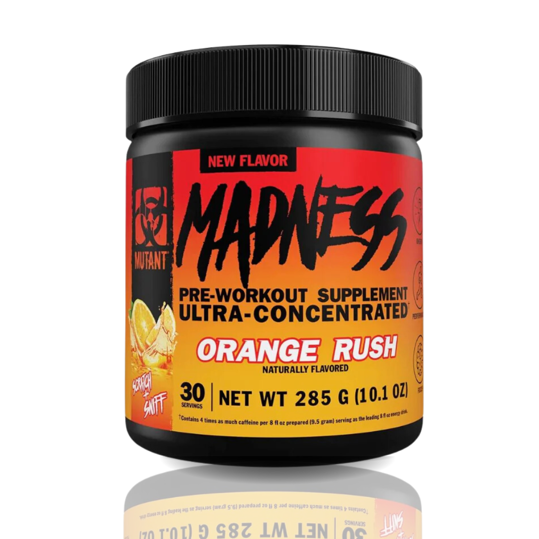 Mutant Madness Pre Workout New Look 30 Servings (Fruit Punch)