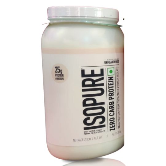 Nature'S Best  Isopure Zero Carb Whey Unflavoured, 3lbs 1.3kg