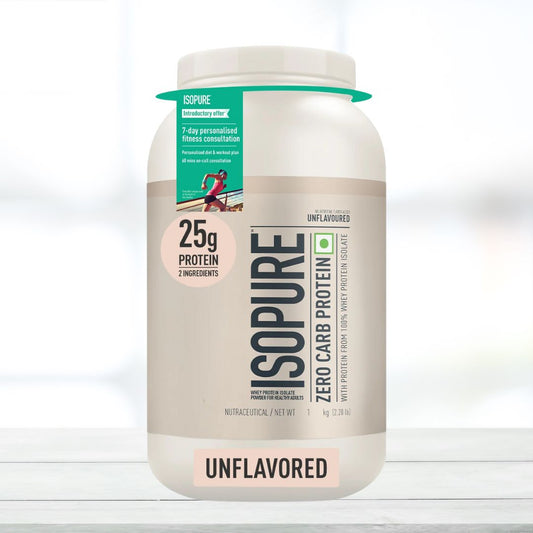 Nature'S Best  Isopure Zero Carb Whey Unflavoured, 3lbs 1.3kg