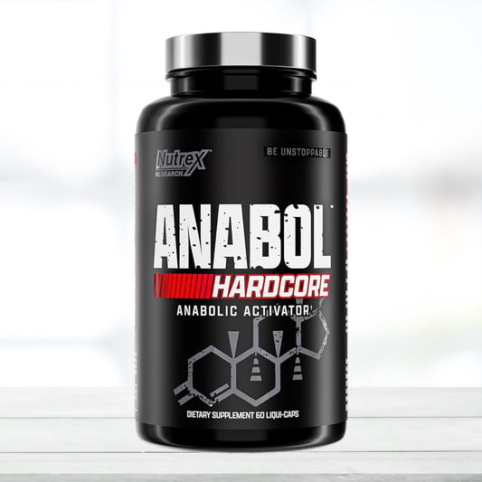 Nutrex ANABOL HARDCORE Anabolic Activator – 60 Liqui-Caps with Importers Tag and Verify