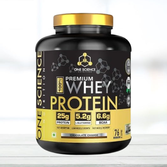 One Science Nutrition Premium  Whey Protein 5 lbs, 2.27 kg Chocolate Charge