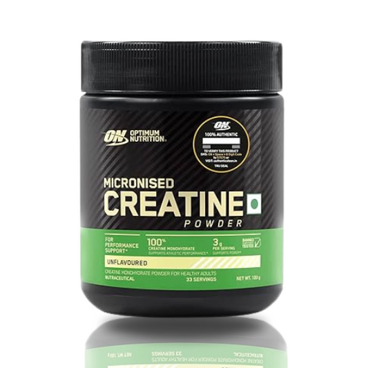 Optimum Nutrition (ON) Micronized Creatine Powder 100 Gram 33 Servings