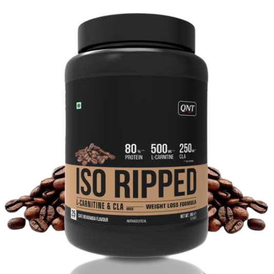 QNT ISO-RIPPED Isolate Protein 1kg CAFE BEVARABIA Flavor