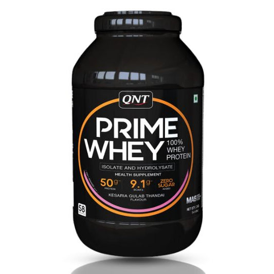 QNT Prime Whey 2 kg, Kesaria Gulab Thandai