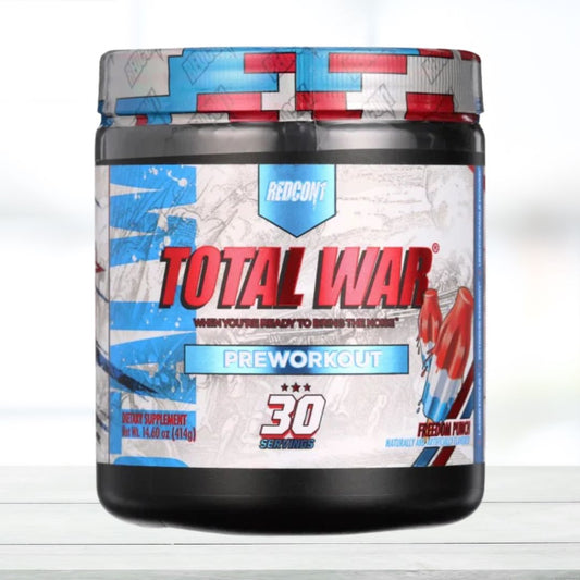 Redcon1 Total War Pre Workout 30 Servings Freedom Punch Flavour